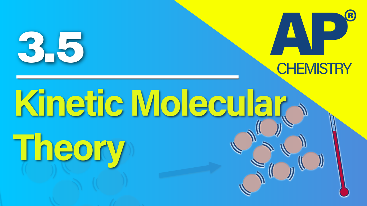 Thumbnail for AP Chemistry 3.5 Kinetic Molecular Theory (KMT) video lesson