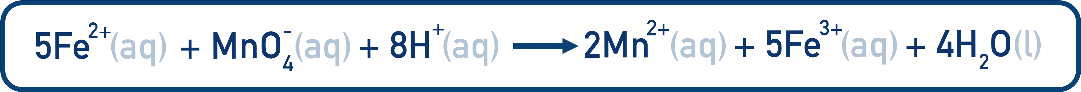 CIE A-Level Chemistry redox titration MnO4- with Fe2+ ions.