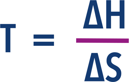 minimum temperature at which a reaction can occur gibbs free energy entropy enthalpy a-level chemistry